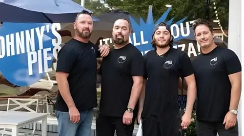 The team behind Johnny's Pies in Medford, NJ